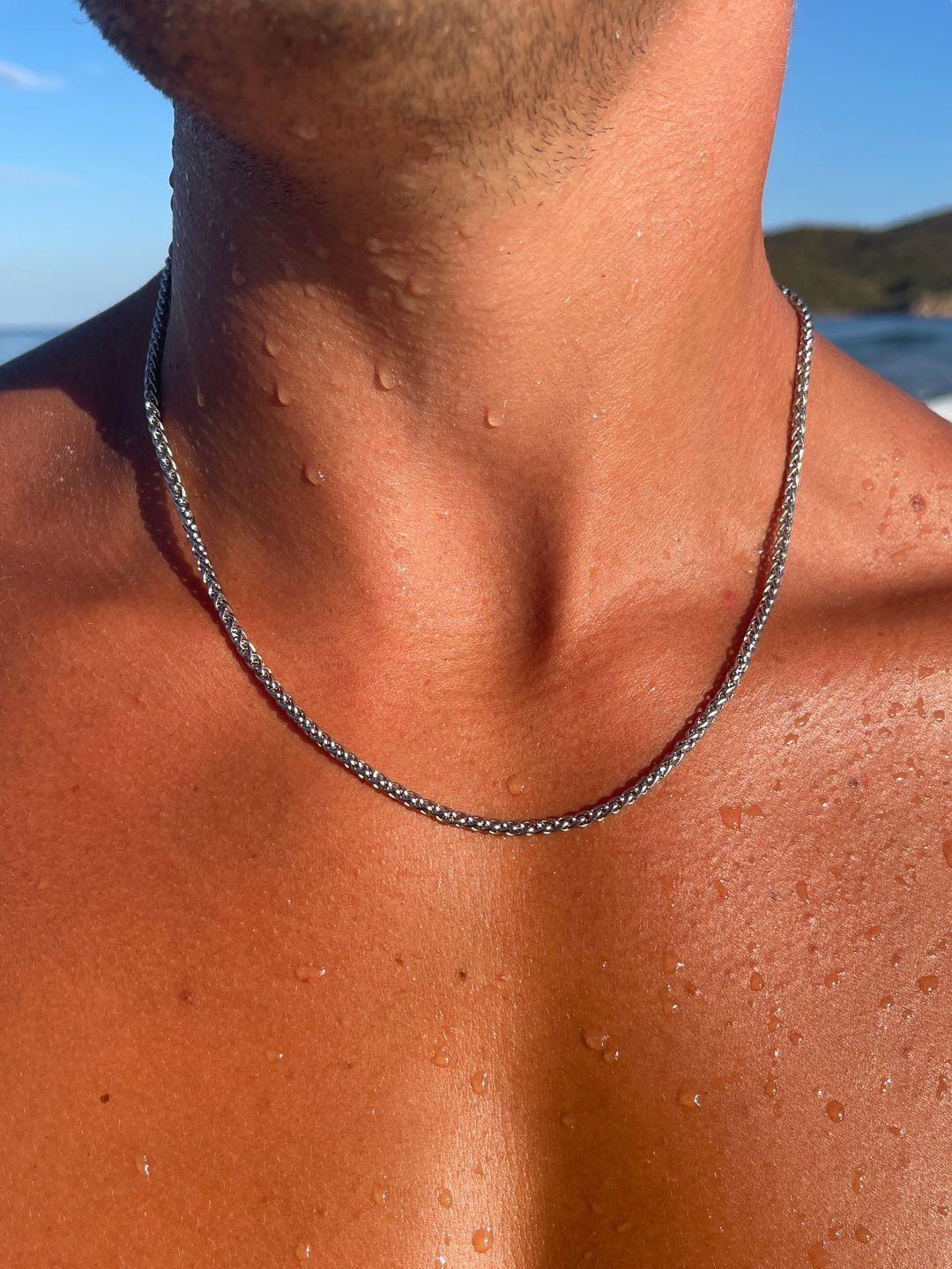 CORAÇÃO DE TRIGO 3MM | Prata