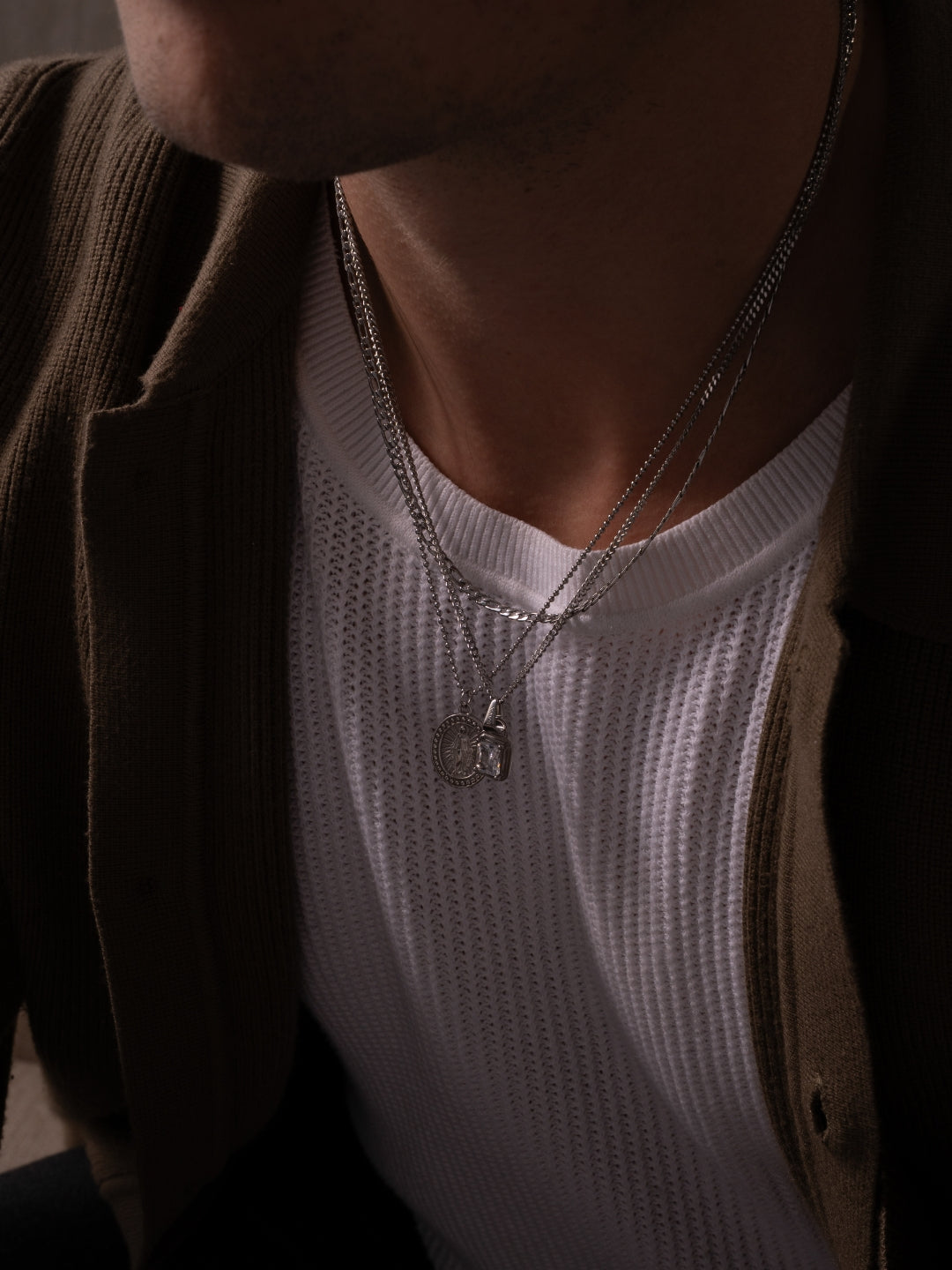 CORAÇÃO DE PEDRA BRANCA | Prata