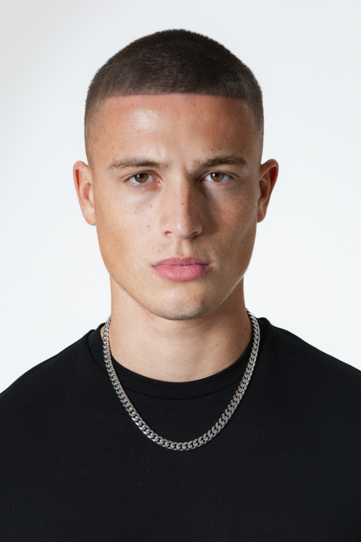 Cuban Link Chain 8mm (Silver)