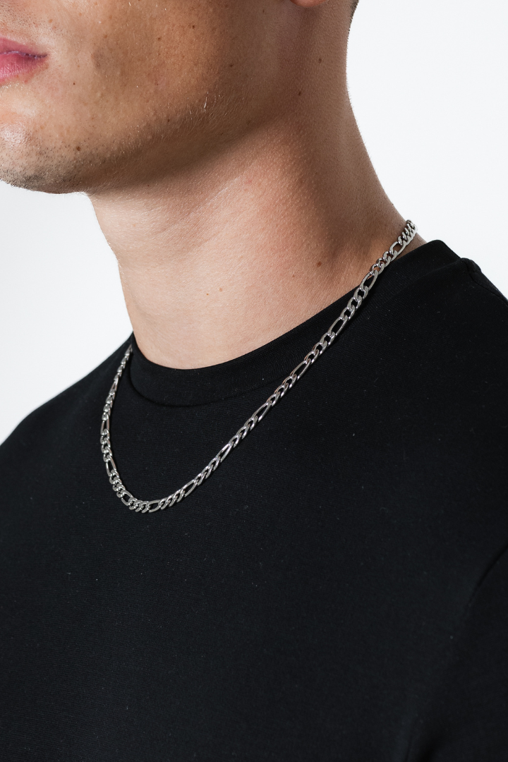 Figaro Chain 5mm (Silver)
