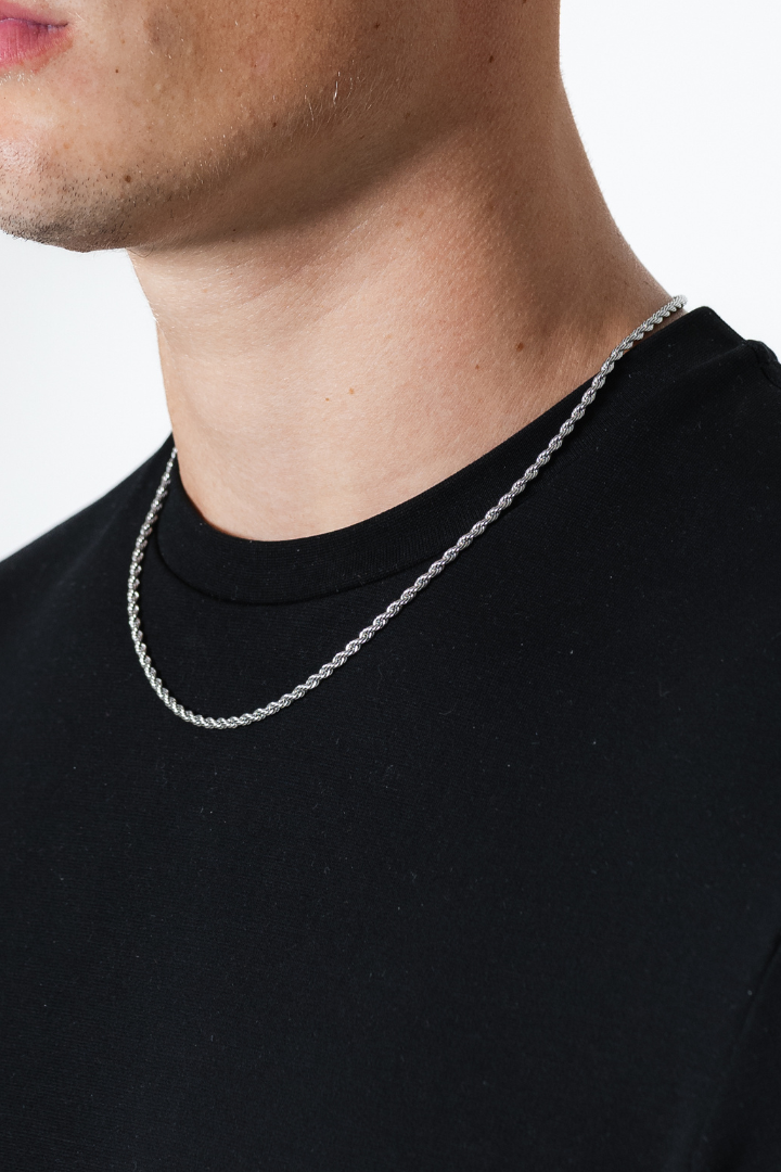 Rope Chain 3mm (Silver)