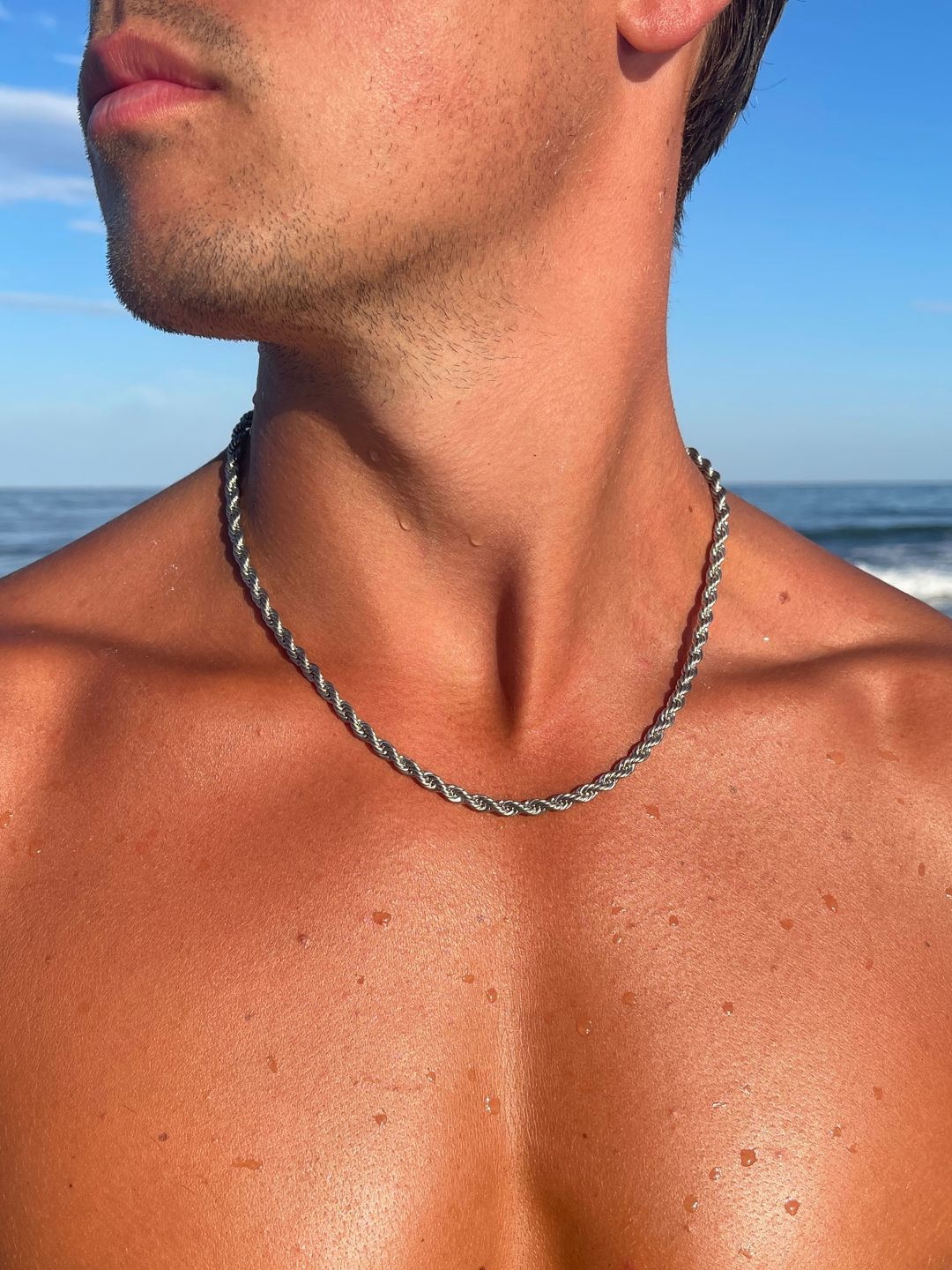 CORDÃO DE CORDAS 5MM | Prata