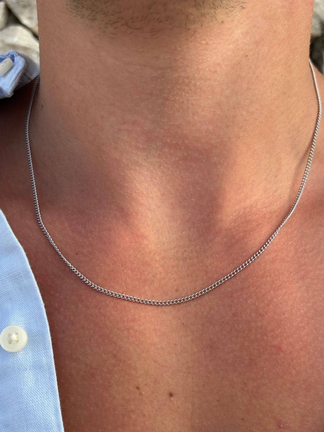 CORRENTE CUBANA 1.8MM | Prata