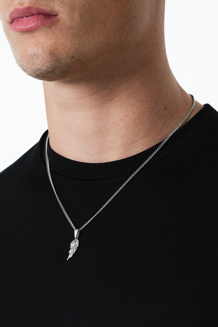 Wing Pendant (Silver)