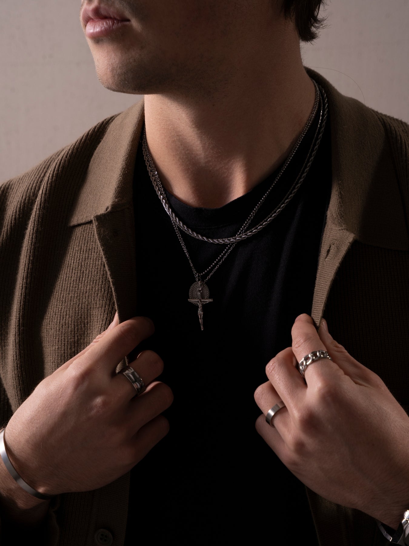 CÓRDOA CRUCIFIXO | Prata