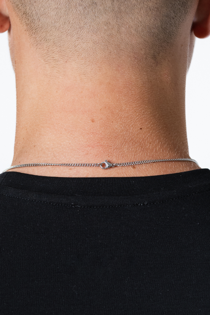 Cuban Link Chain 2mm (Silver)