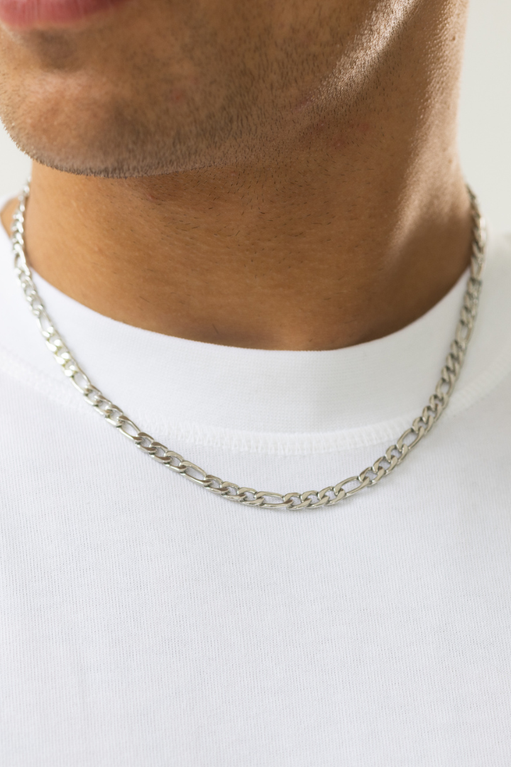 Figaro Chain 5mm (Silver)