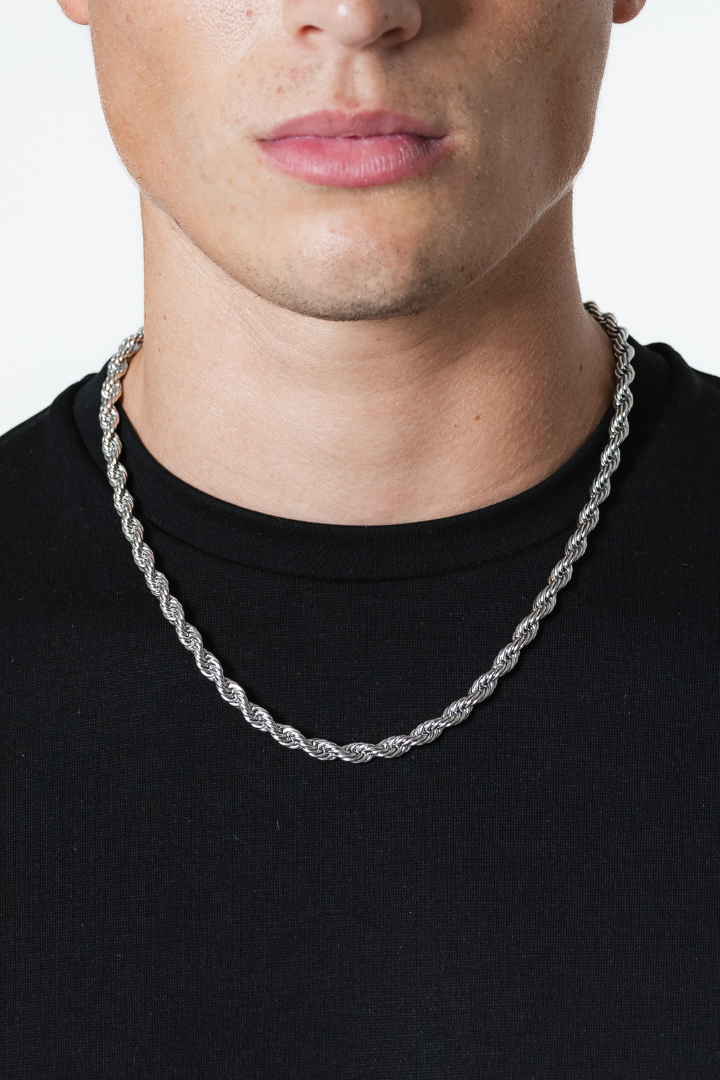 Rope Chain 5mm (Silver)