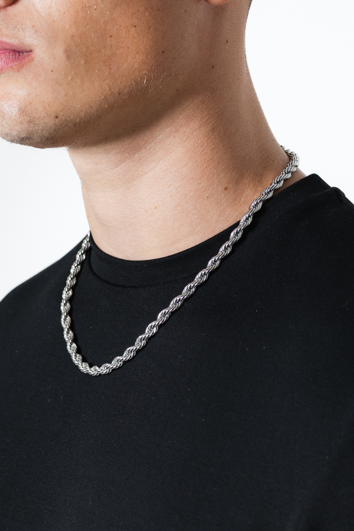 Rope Chain 5mm (Silver)